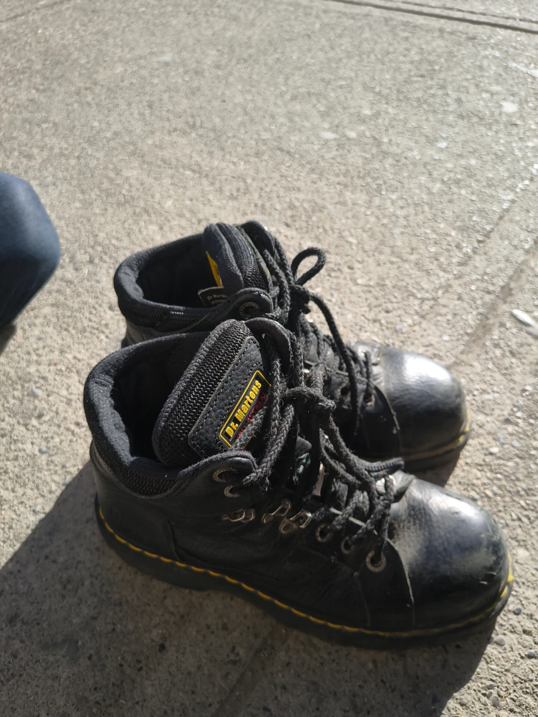 Dr. Martens Industrial Steel Toe Work Boots Black - photo 3