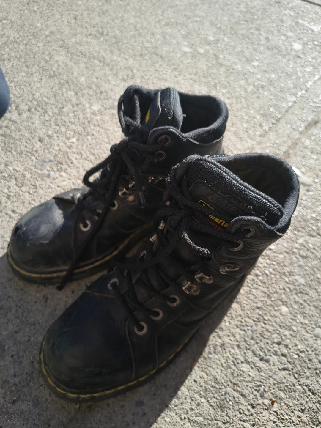 Dr. Martens Industrial Steel Toe Work Boots Black - photo 4