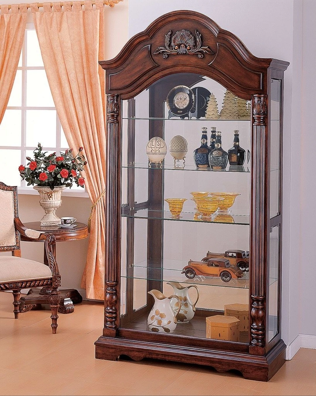Antique Curio Cabinet