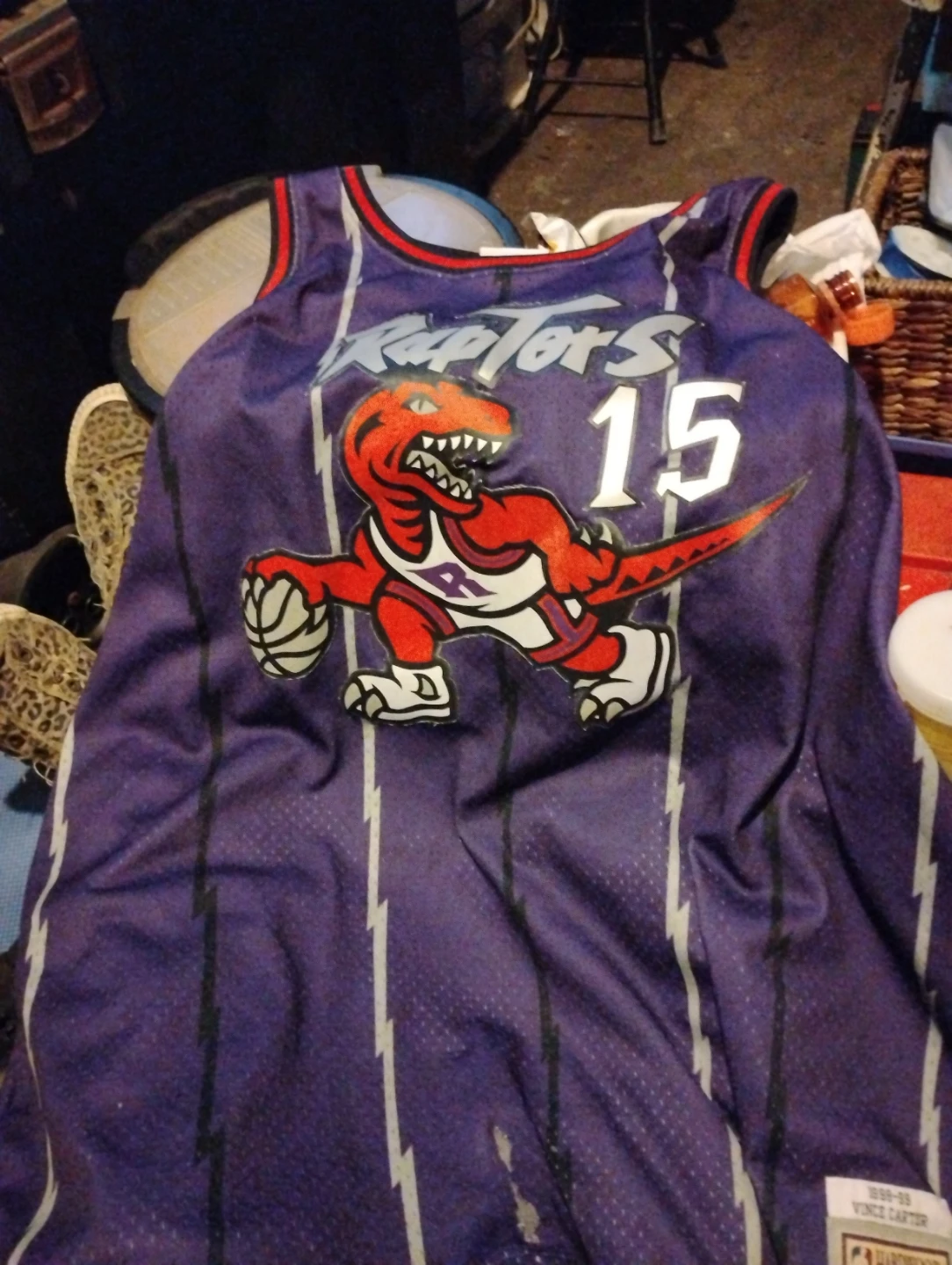 Mitchell & Ness Vince Carter Raptors 15 Jersey 3XLB - photo 4