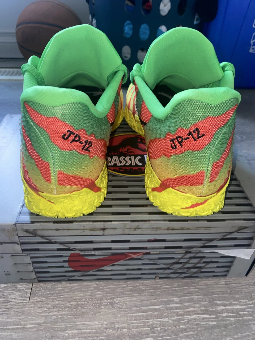 Nike Jurrasic Park Ja 3s Jurassic Park Shoes - photo 3