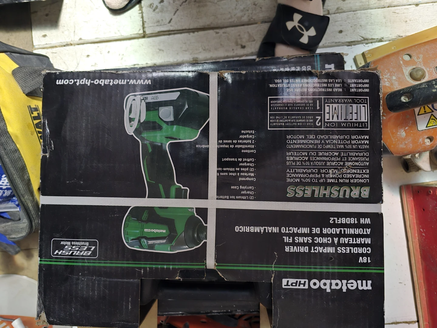 Metabo HPT 18V Cordless Impact Driver WH18DBFL2