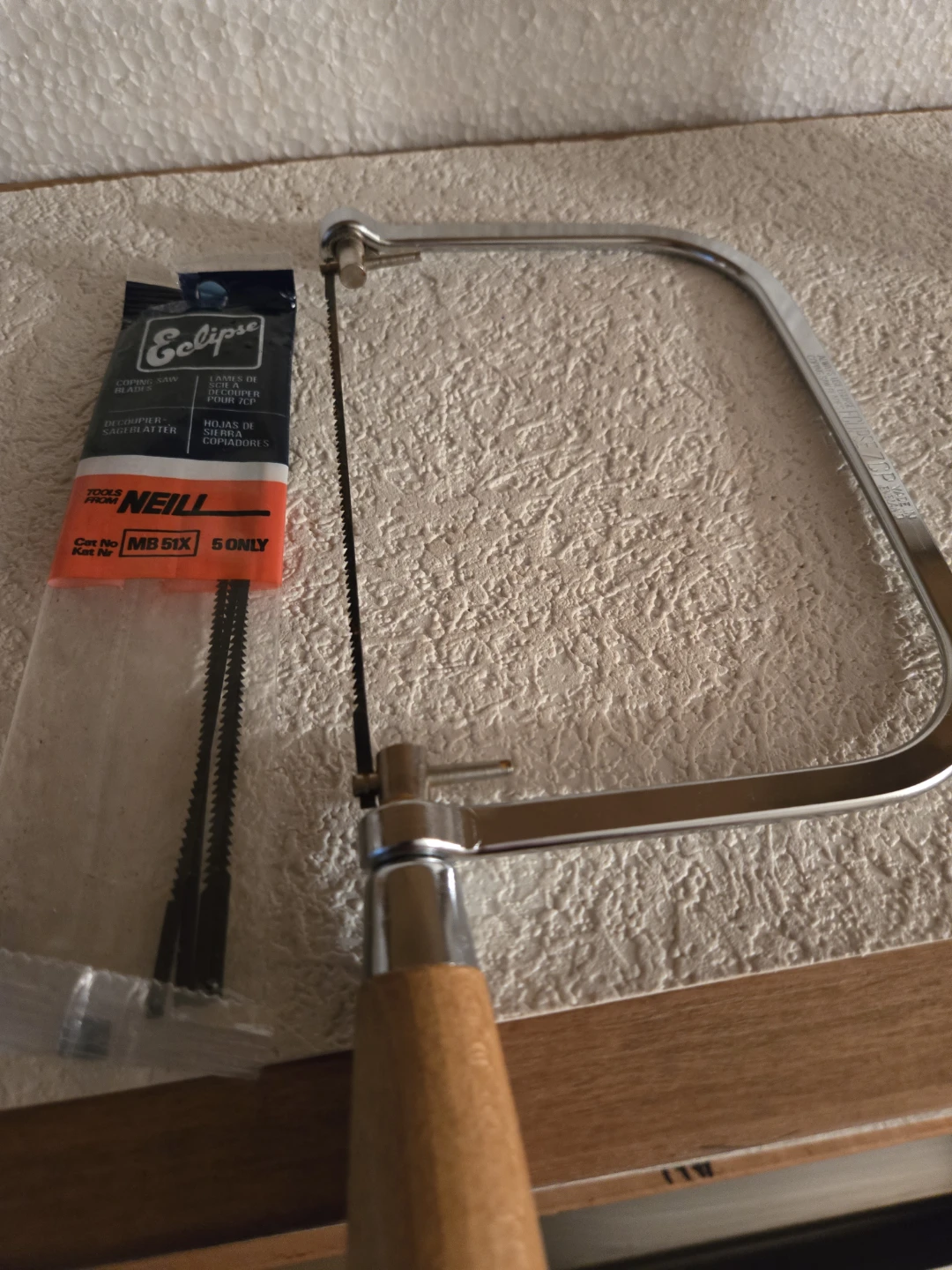 Vintage Eclipse Coping Saw Made in England - photo 3