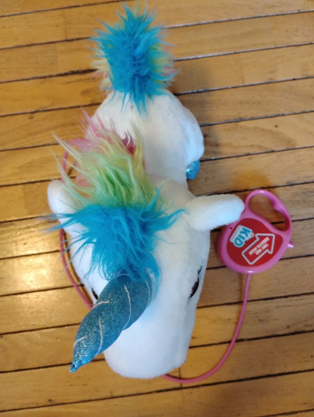 Kids Walkable furry Unicorn