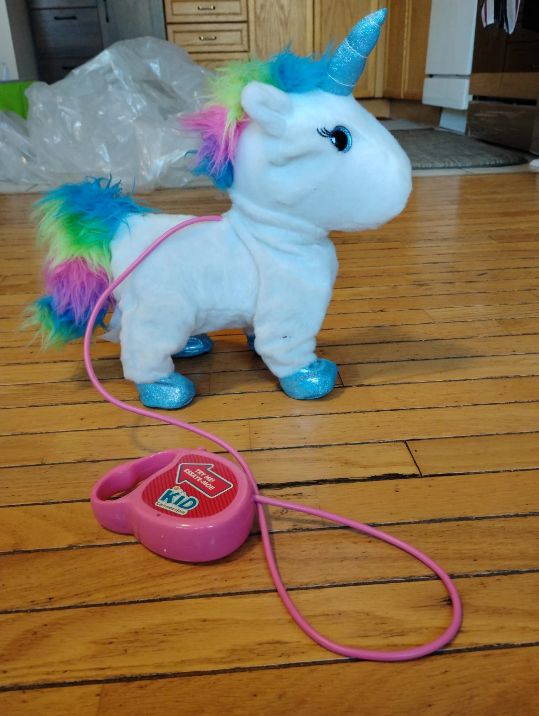Kids Walkable furry Unicorn - photo 3