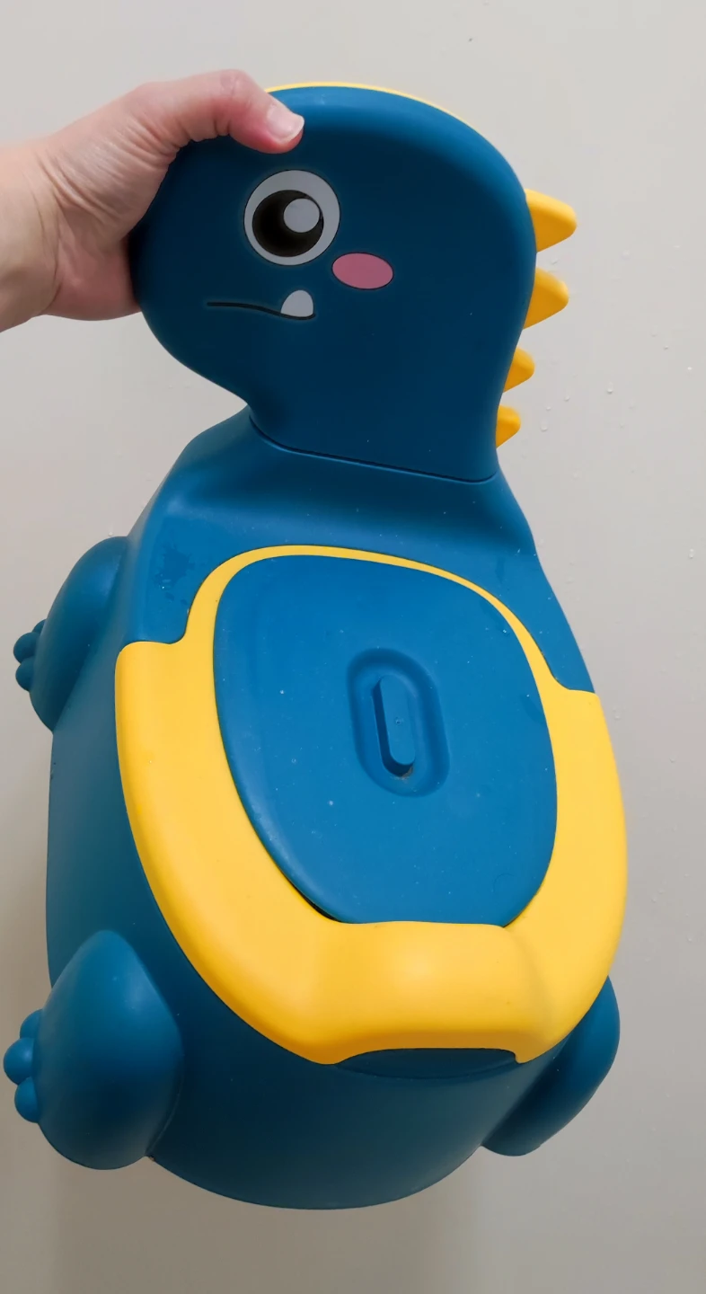 Blue Dinosaur Potty Training Seat