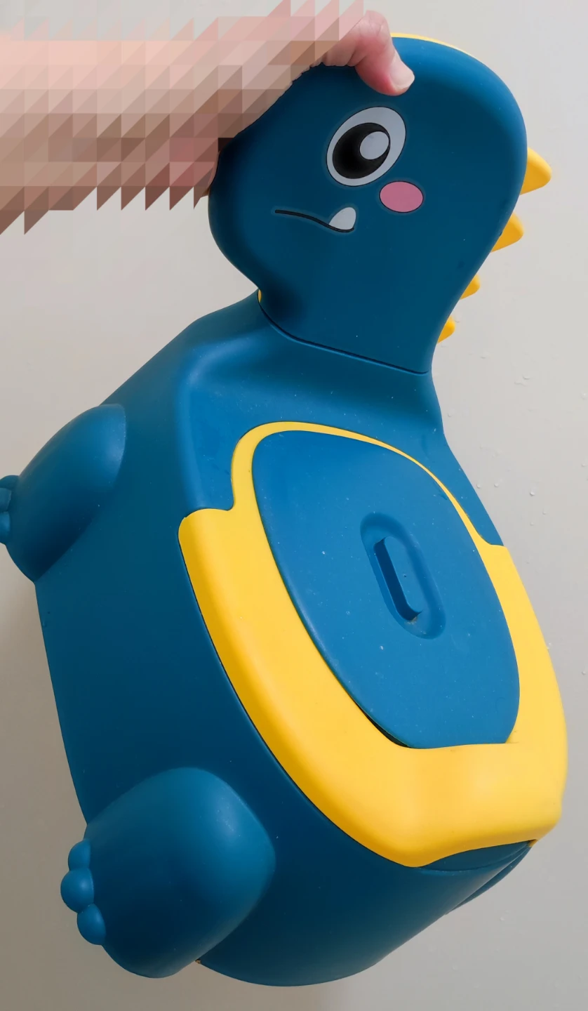 Blue Dinosaur Potty Training Seat - photo 2