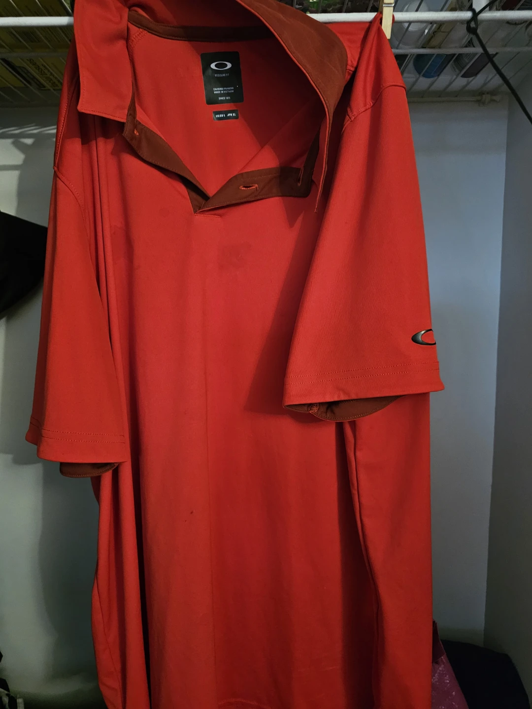 Oakley Red Polo Shirt - Size L