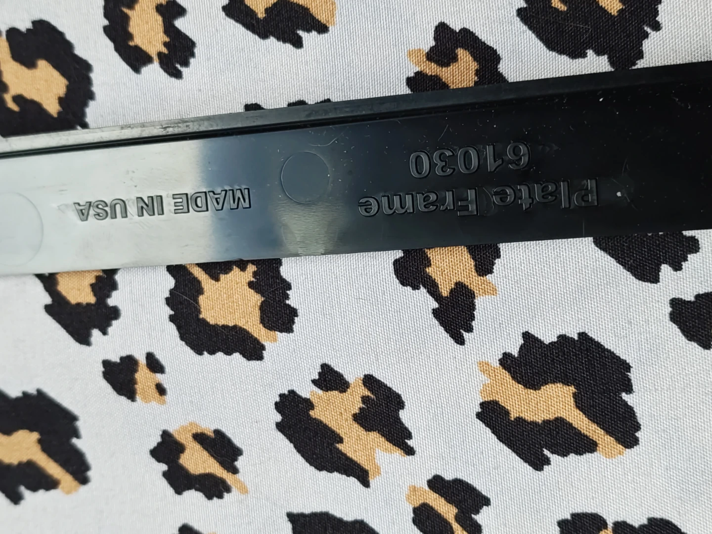 WeatherTech Black Plate Frame (Set of 4) - Made in USA - photo 3
