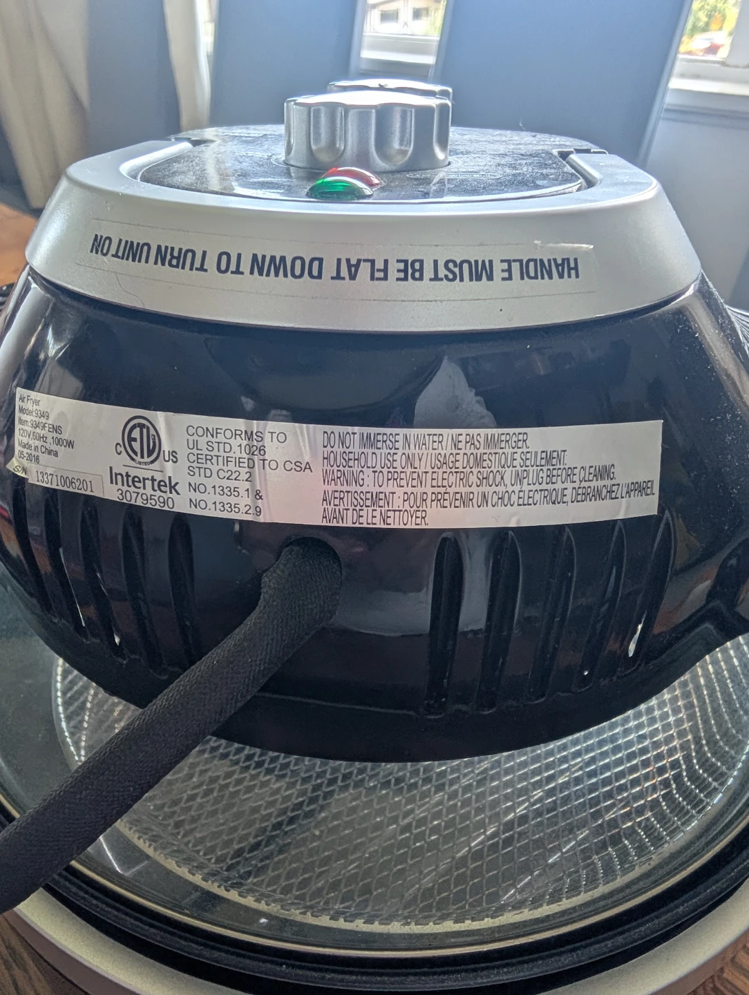 Proctor Silex 12L Halogen Air Fryer - photo 4