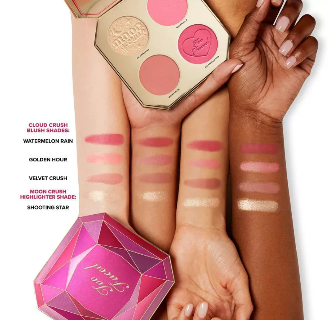 (NEW) 💋 Too Faced - Jewel Crush Blush & Highlighter Face Palette - photo 2