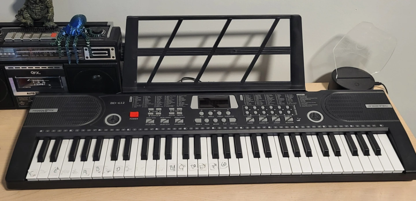 Fashion Style BD-612 Electronic Keyboard