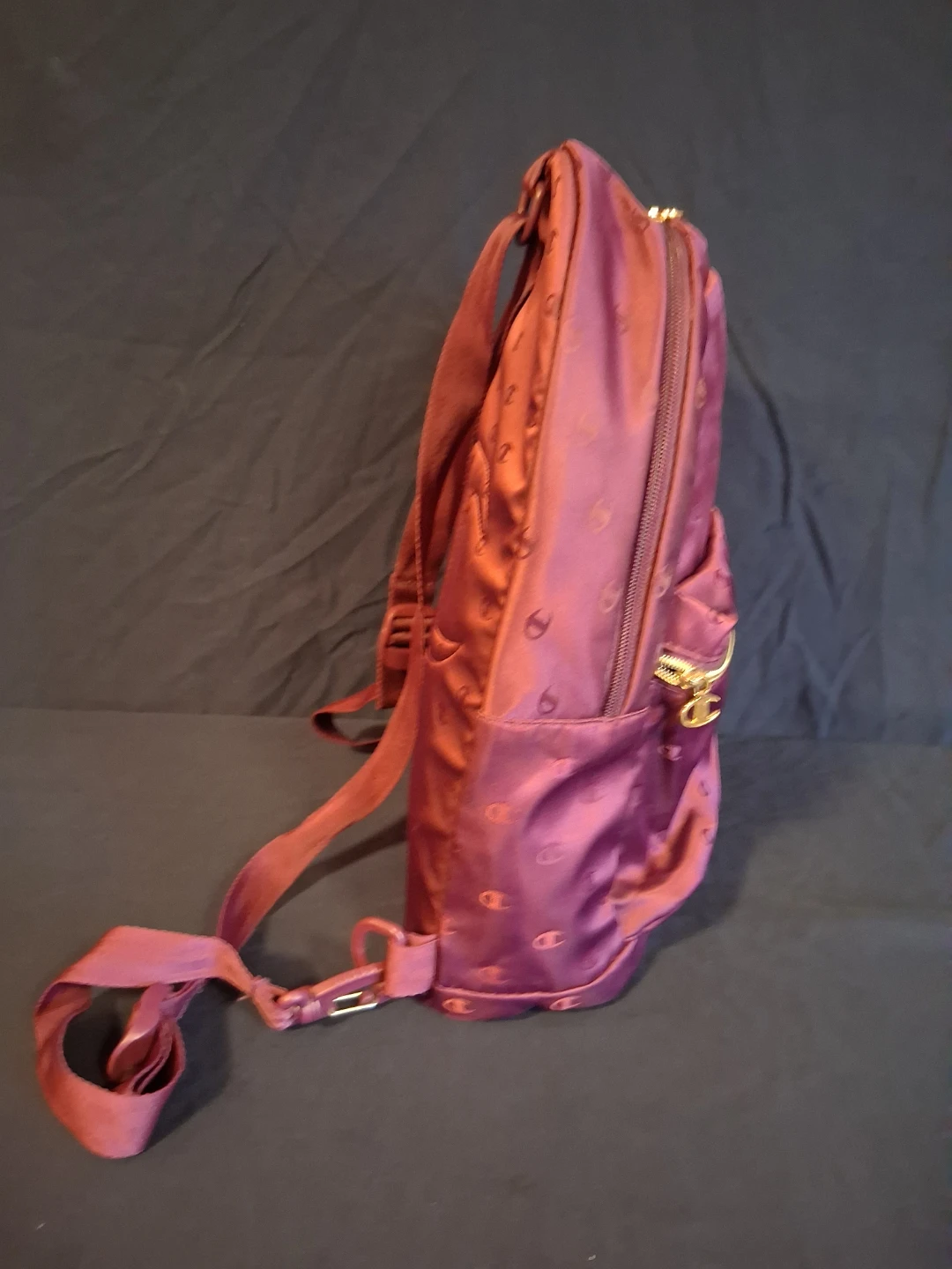 Purple satin champion back pack - photo 3