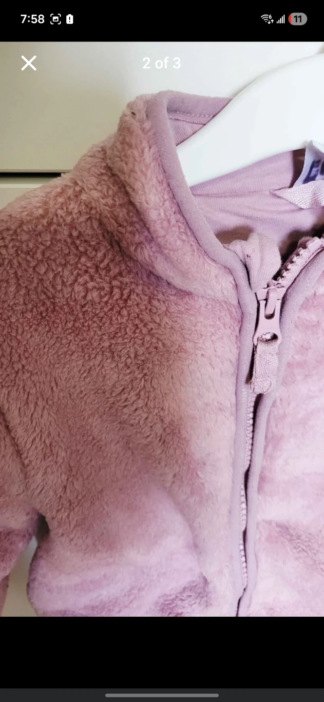 Pink Fleece Jacket - 24m - photo 2