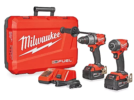 Milwaukee M18 FUEL Drill and Impact Driver Combo Kit with Case