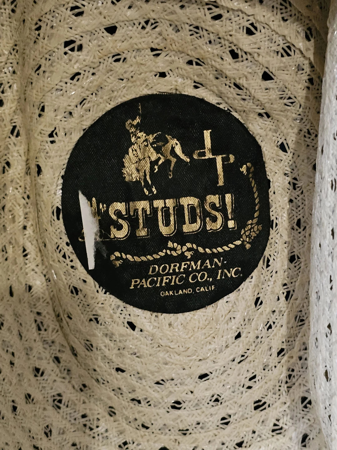 Studs! Cowboy Hat Size 7 3/8 - photo 3