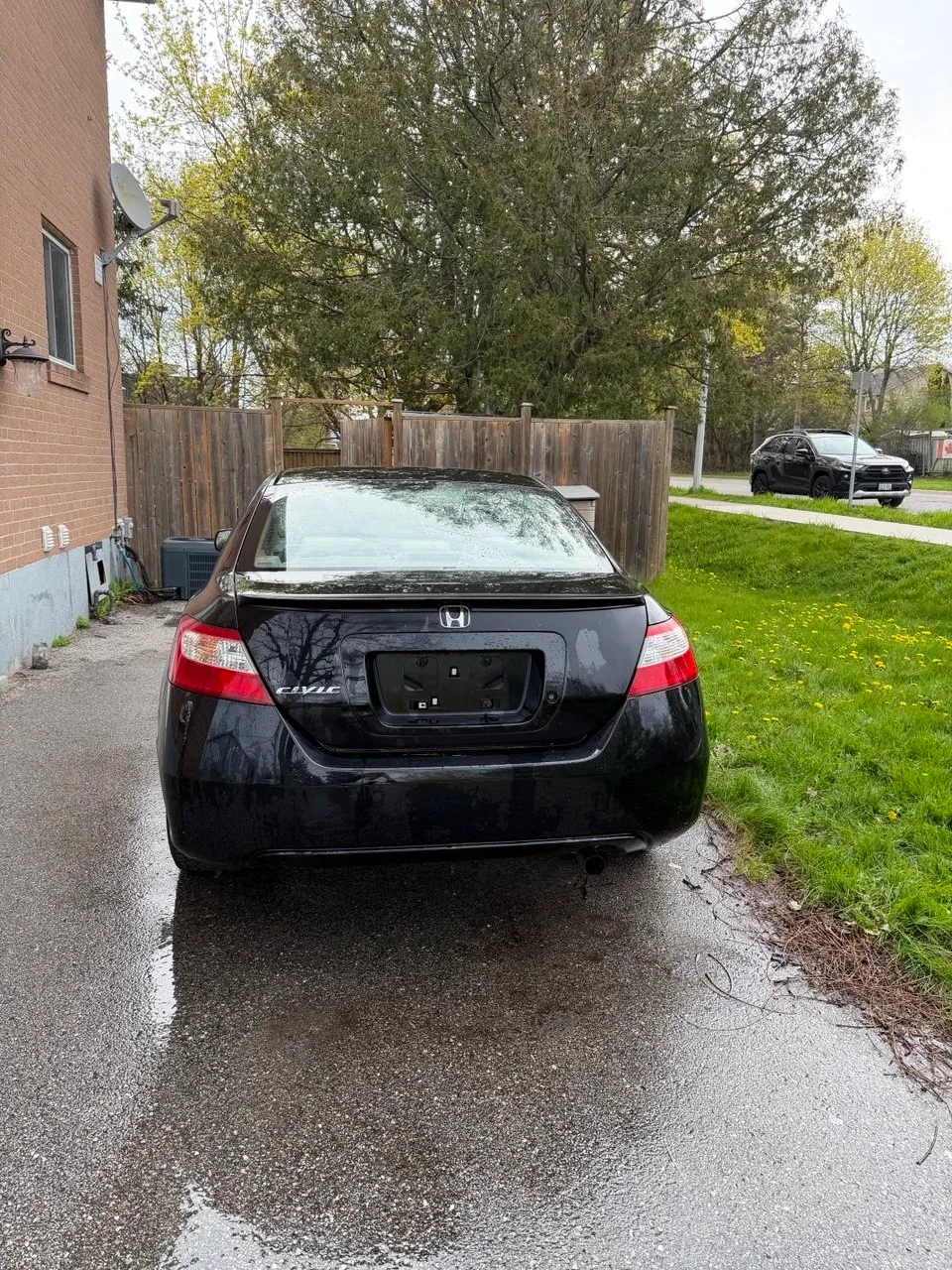 Black Honda Civic Coupe - photo 2