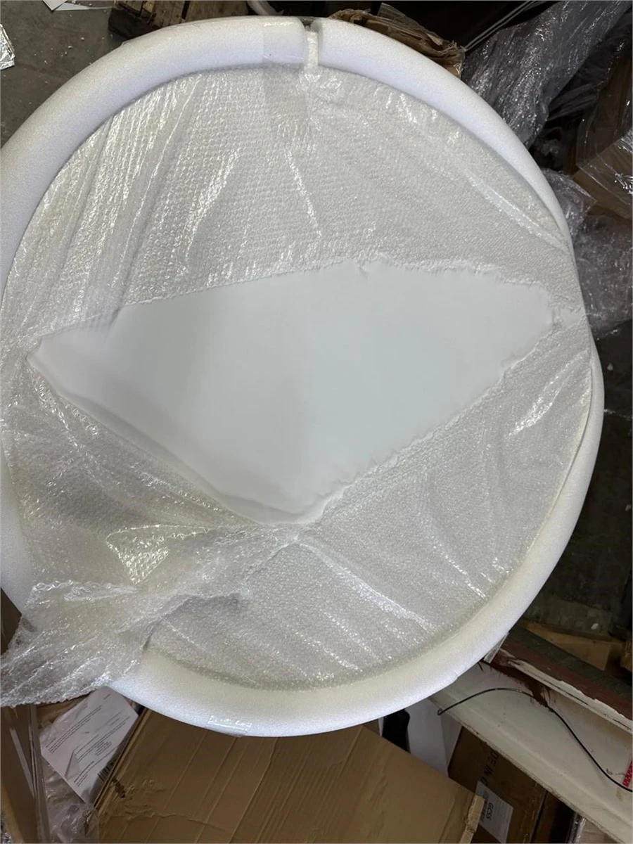 White Round Dining Table - photo 2