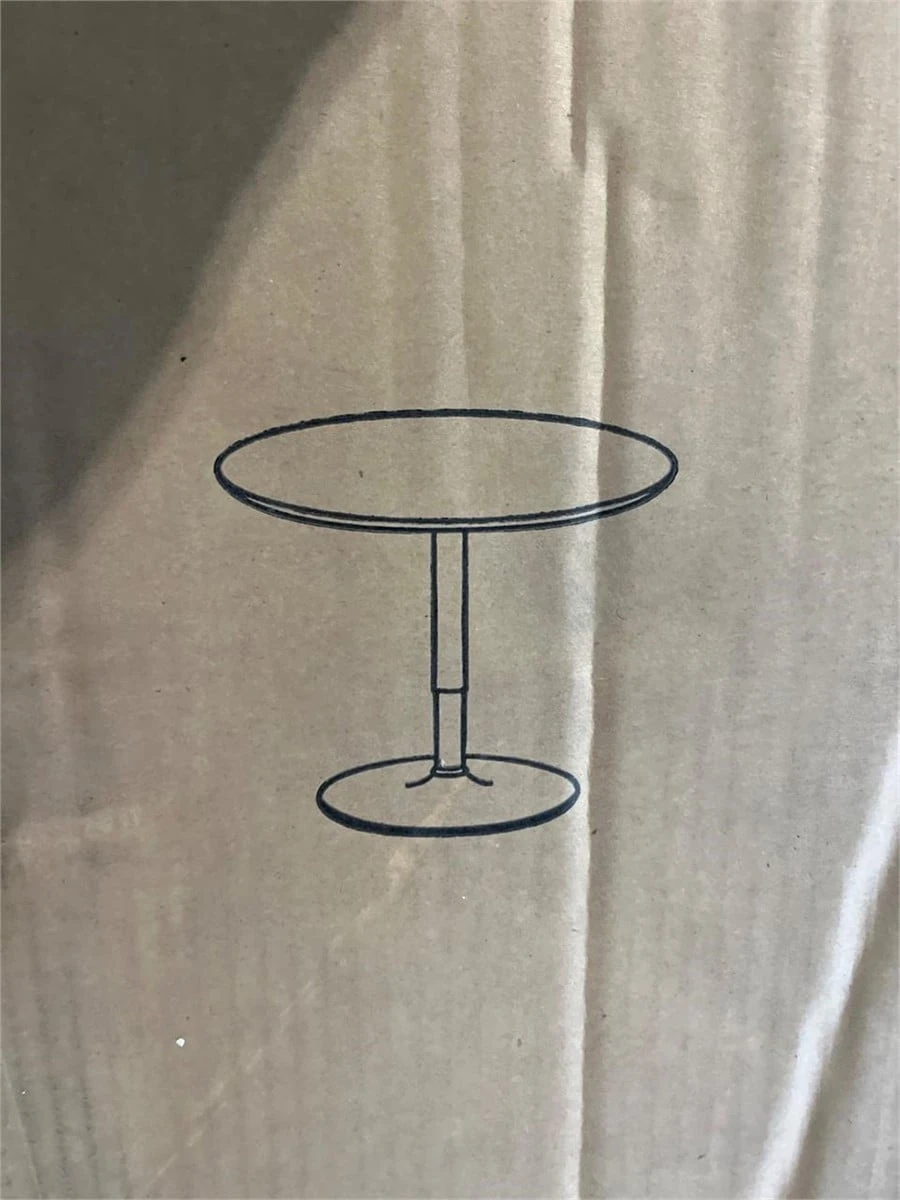 White Round Dining Table - photo 3