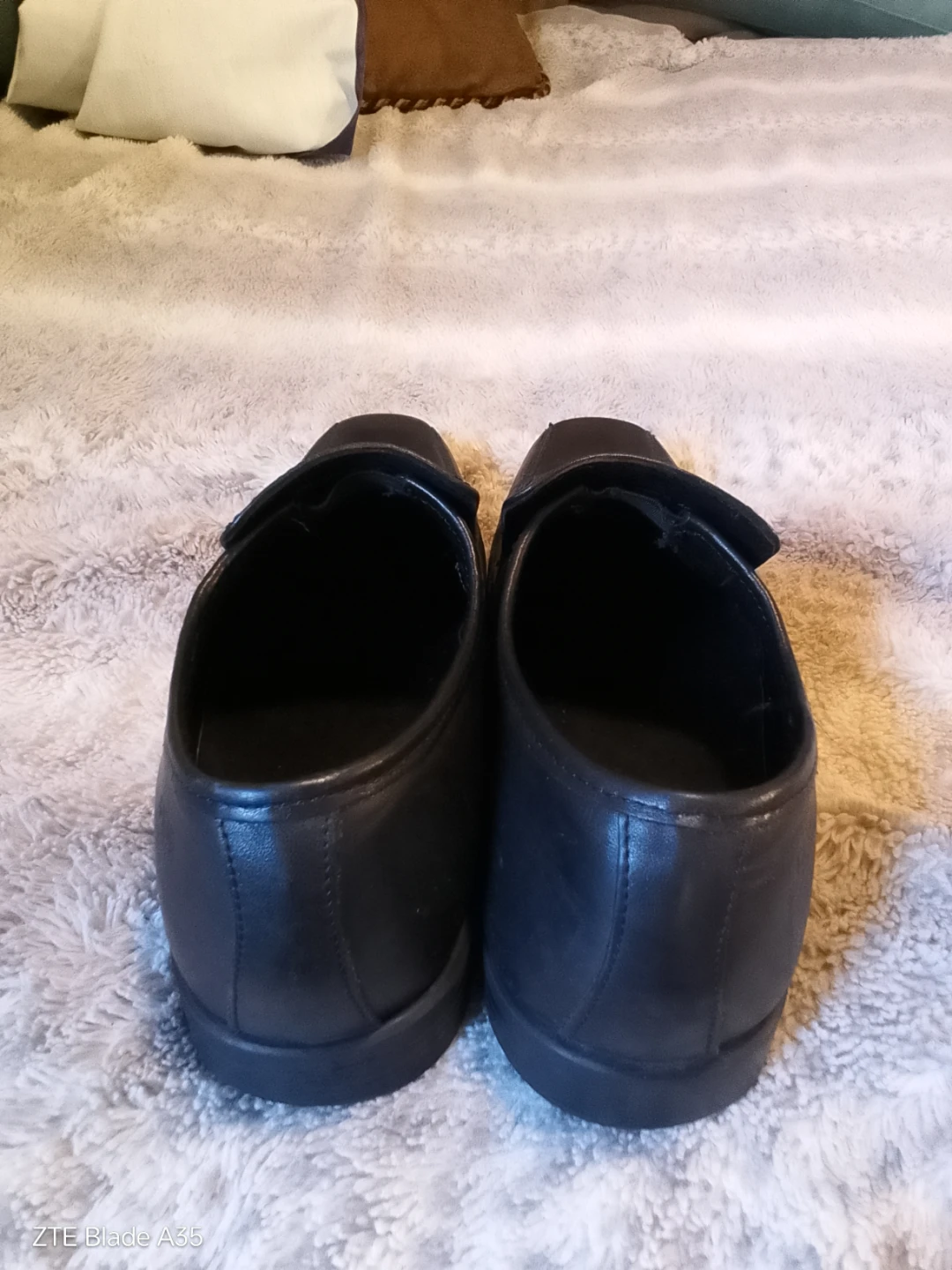 Black Leather Loafers Size 10 FIERI - photo 4