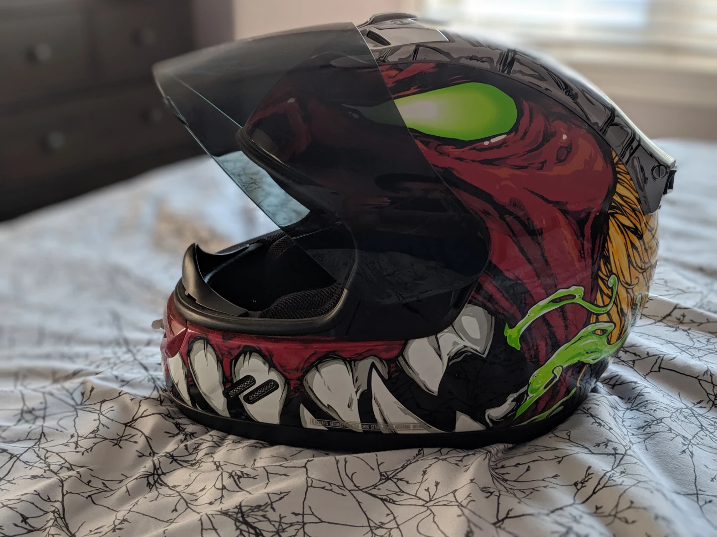 ICON Motorhead Motorcycle Helmet - photo 3