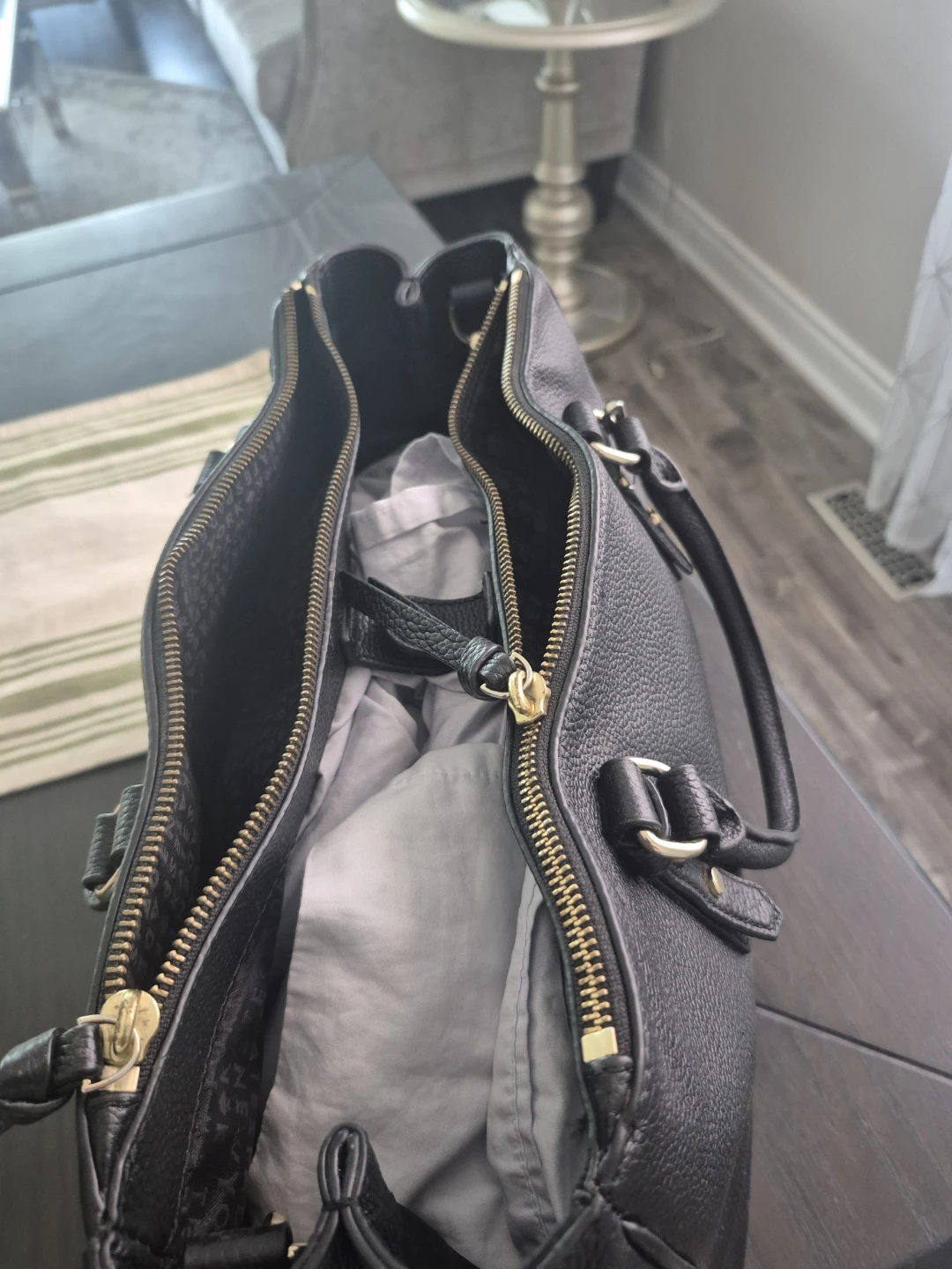 Kate Spade New York Black Leather Satchel Handbag - photo 3