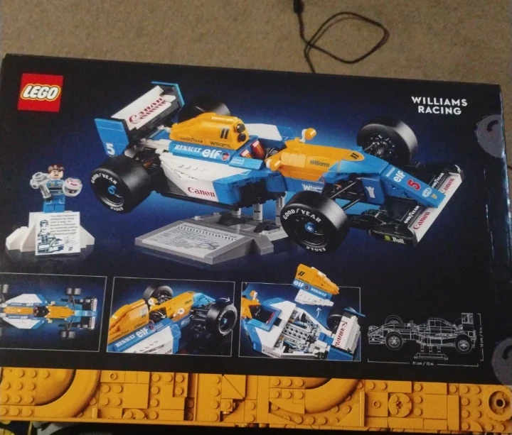 LEGO Icons Williams Racing FW14B & Nigel Mansell 10353 Set - photo 2