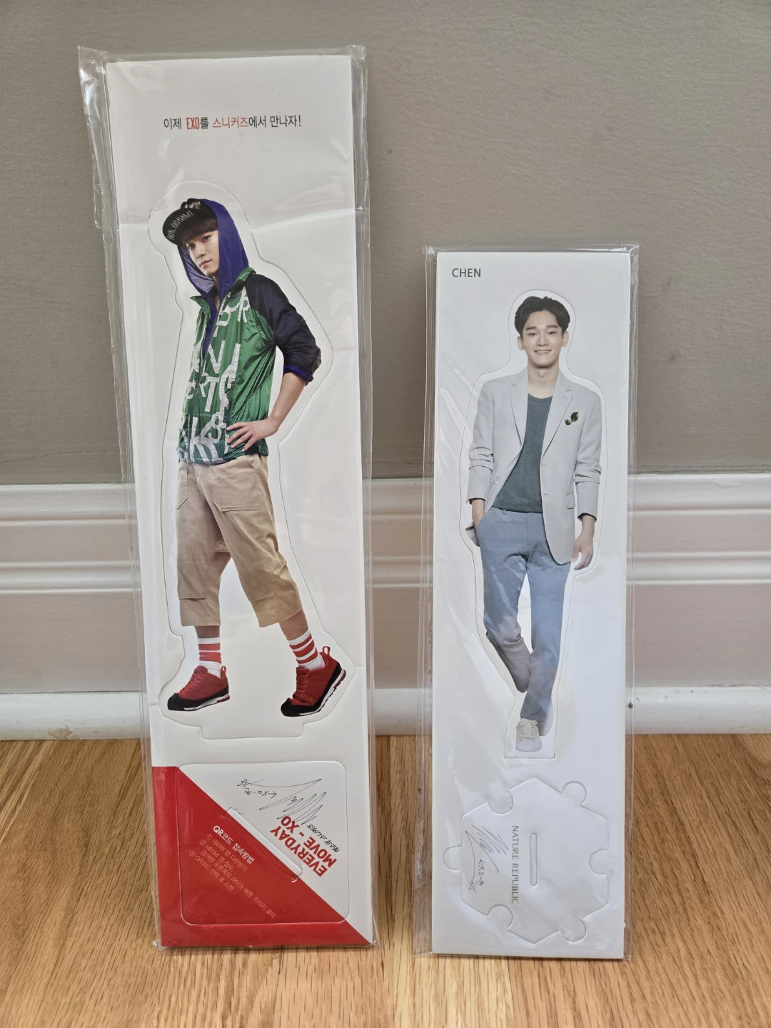 K-pop EXO Chen Jongdae Nature Republic Postcard Standee Korean - photo 3
