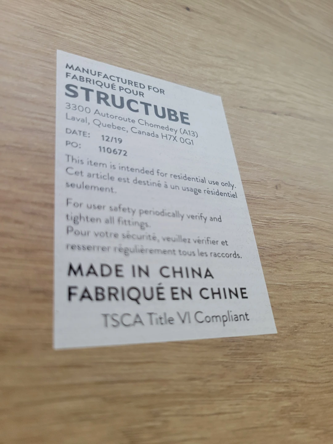 Structube coffee table - photo 2