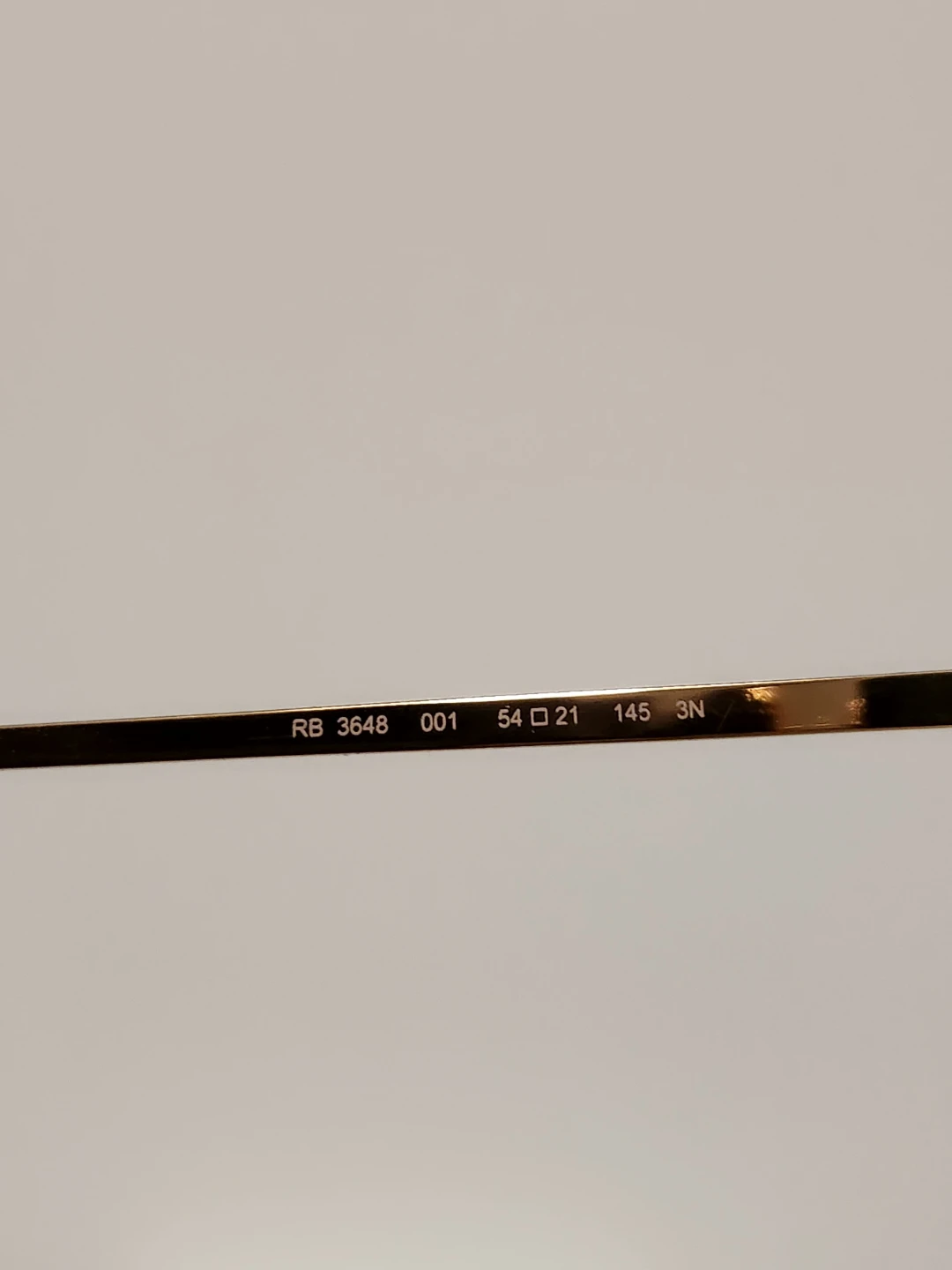 Ray-Ban RB3648 Marshal Gold Green Lens NEW Full Set - photo 3