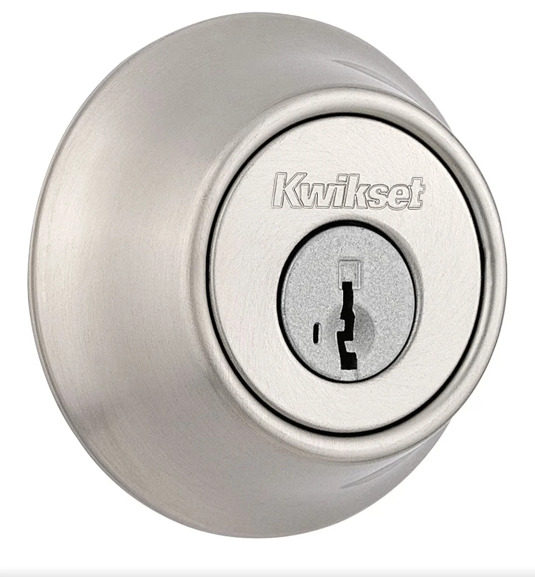 🥕Kwikset Satin Nickel Deadbolt Locks several available - photo 2