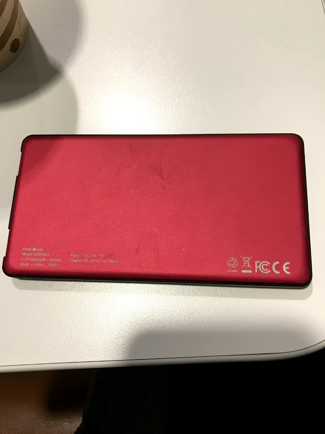 Red Power Bank - 50000mAh
