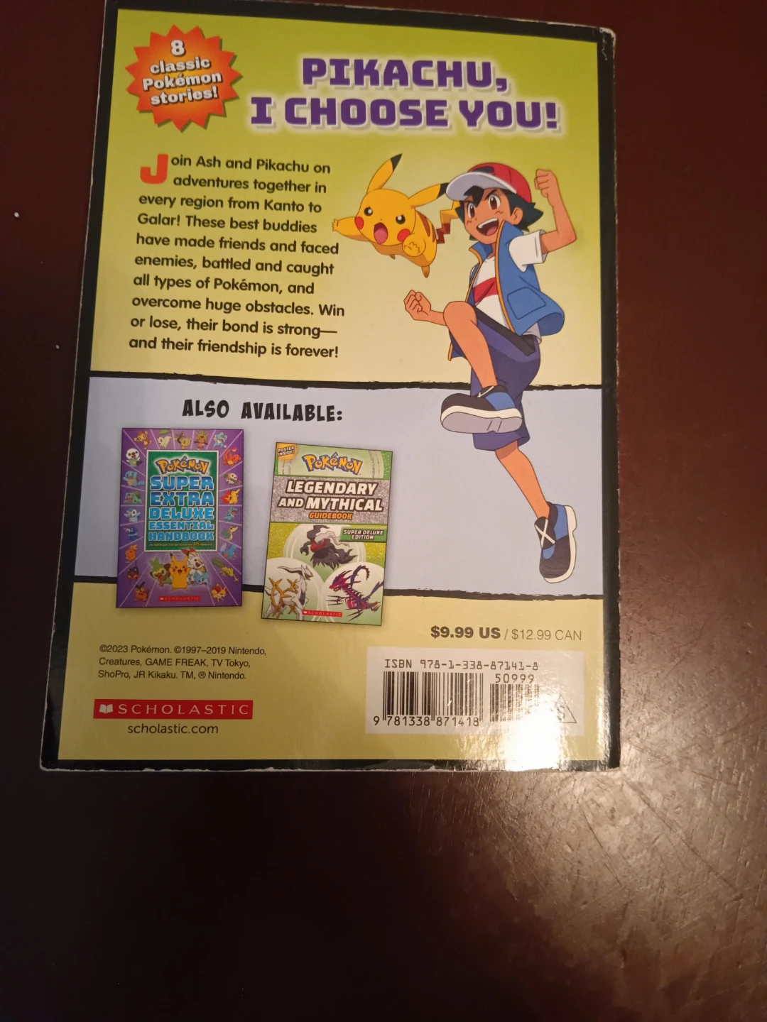 Pokemon Ash and Pikachu's Adventures Book - photo 2