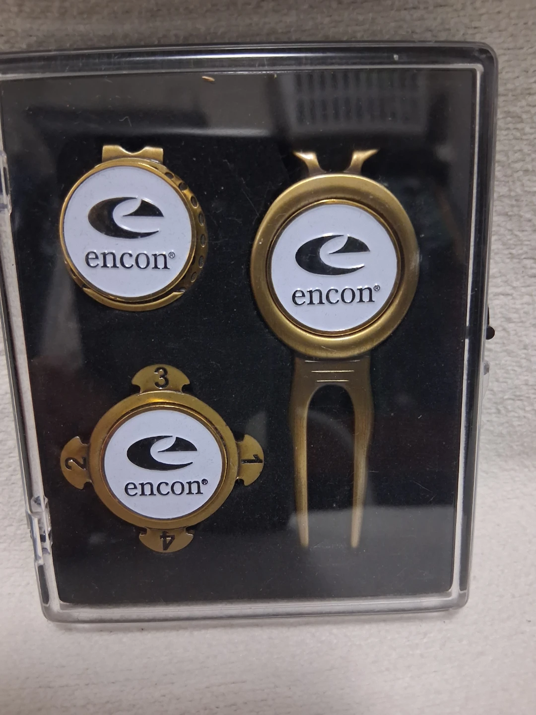 Encon Golf Divot Tool & Ball Marker Set - photo 4