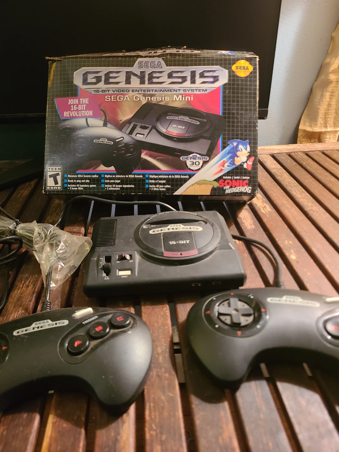 Sega Genesis Mini 16-Bit Video Entertainment System