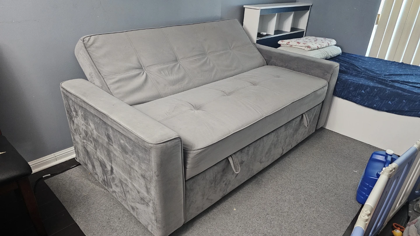 Grey Sofa Bed - photo 5
