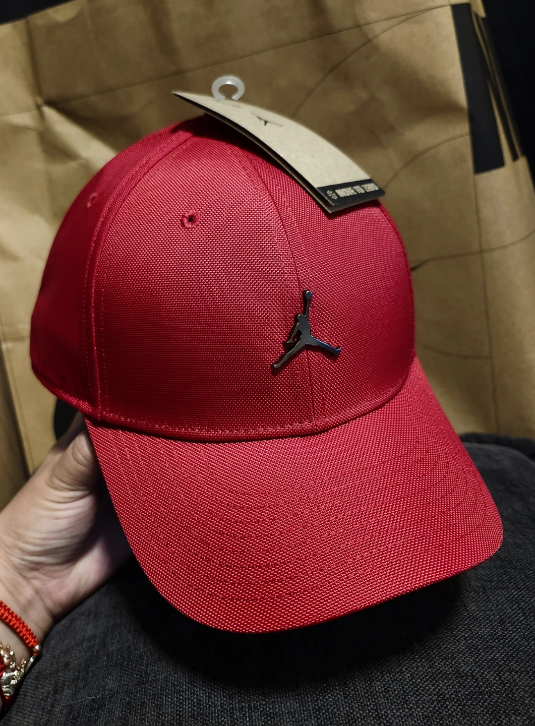 Jordan Jumpman Red Unisex L/XL Baseball Cap - photo 4