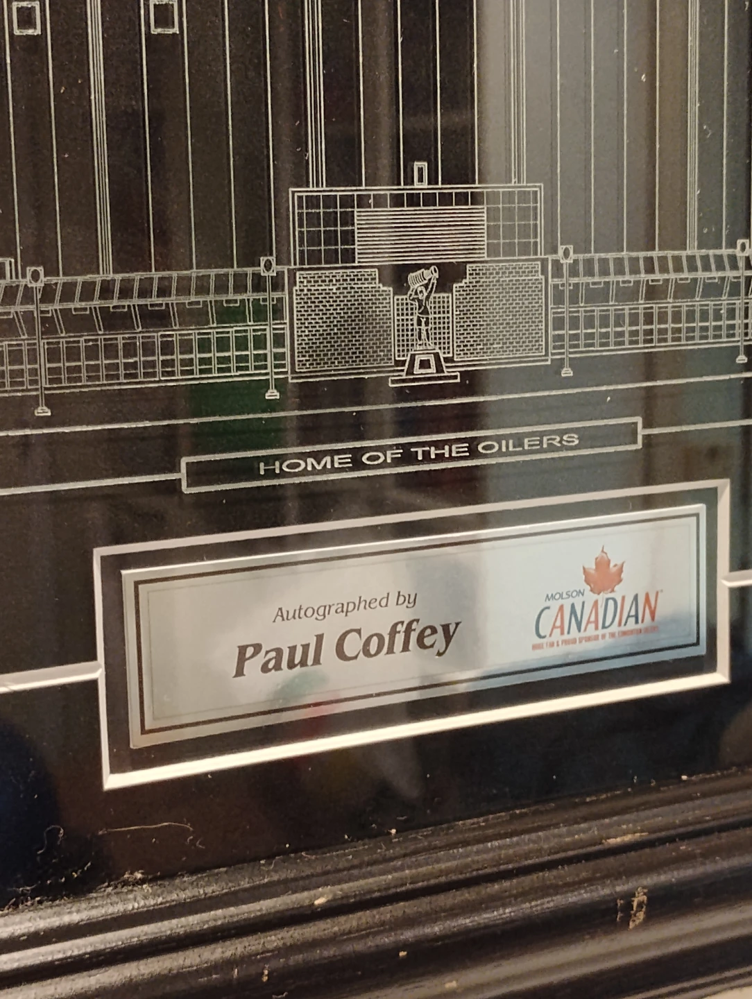 Paul Coffey Northlands Coliseum Legends Framed Art - photo 4