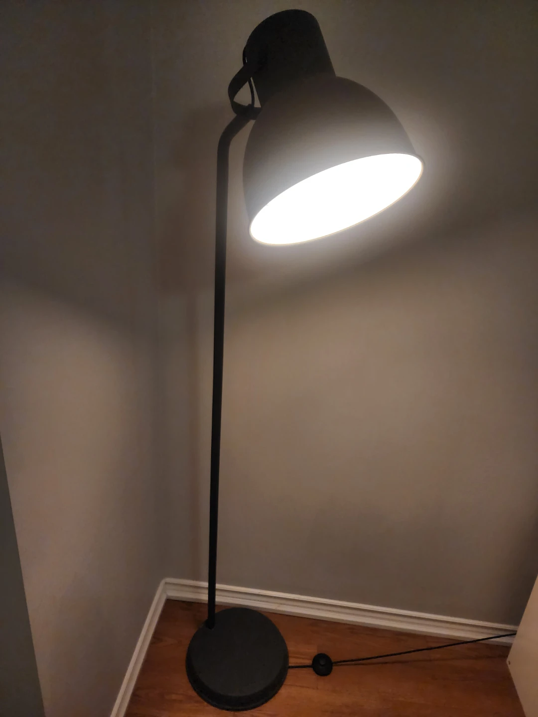 IKEA Grey Floor Lamp - photo 2