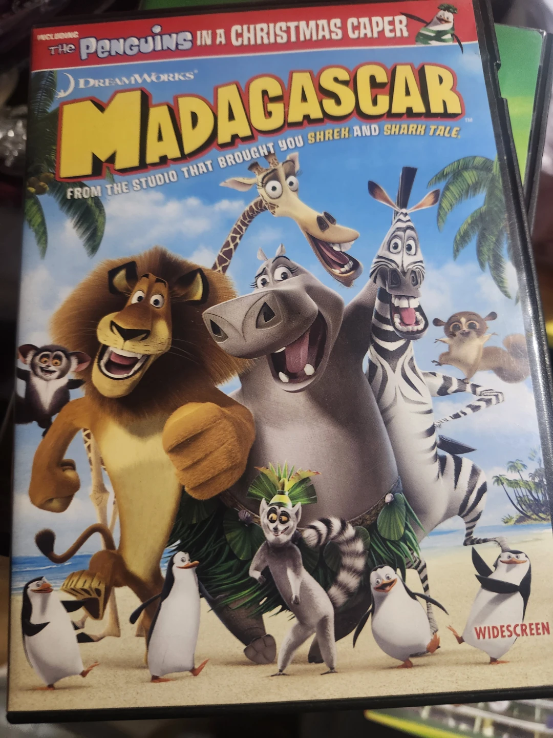 Madagascar DVD Including The Penguins in a Christmas Caper