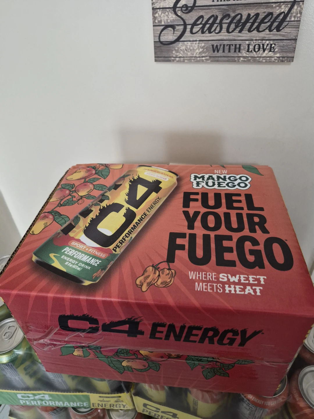 C4  Energy Drink -Mango Fuego, Orange Slice, Sour Gummy Splash) - photo 3