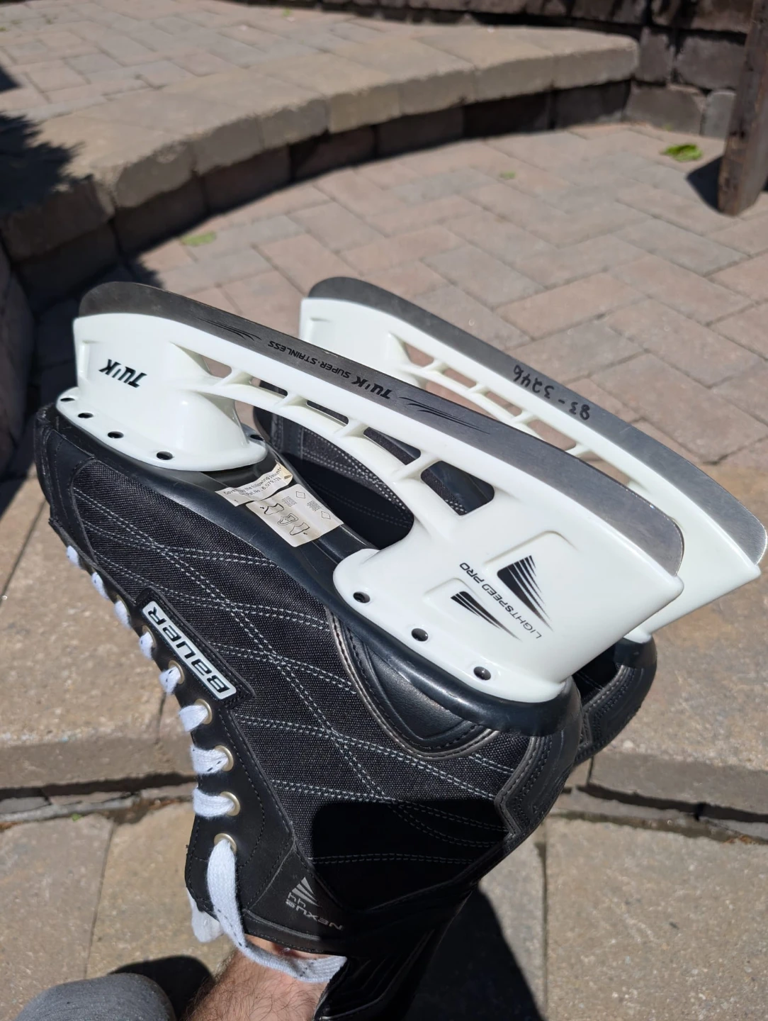 Men's Bauer Nexus 44 Hockey Skates size 12 R - photo 4