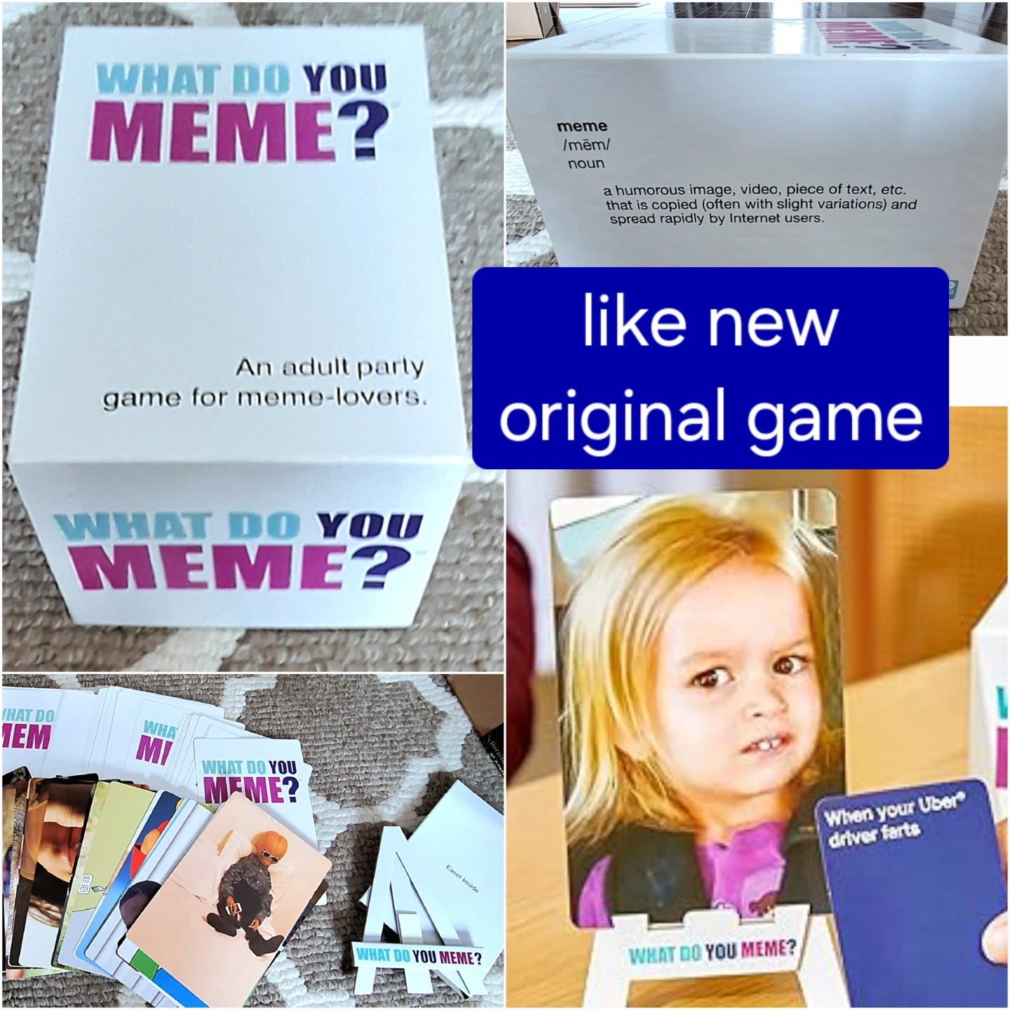 What Do You Meme - card game like new