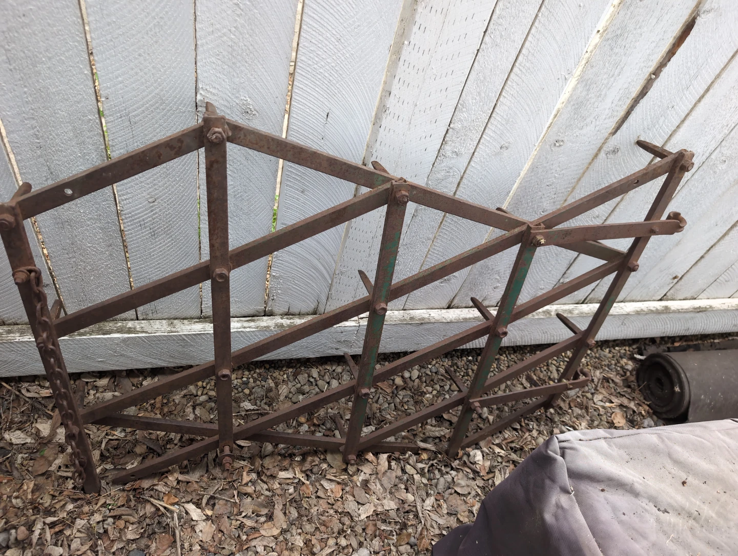 Vintage Tractor Harrow Attachment