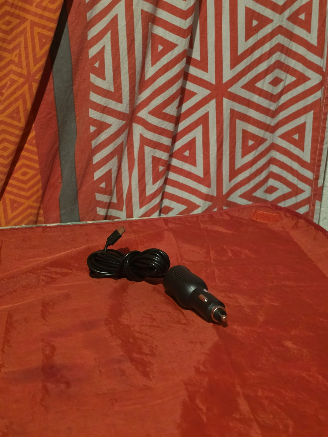 Car Charger Adapter with USB Cable