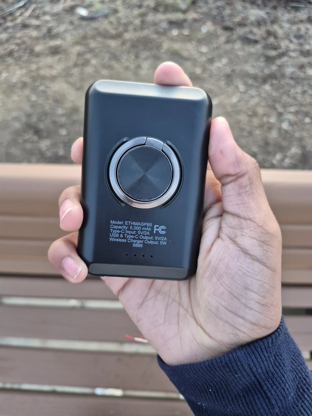 5,000 mAh Power Bank with Wireless Charger Price is negotiable - photo 2