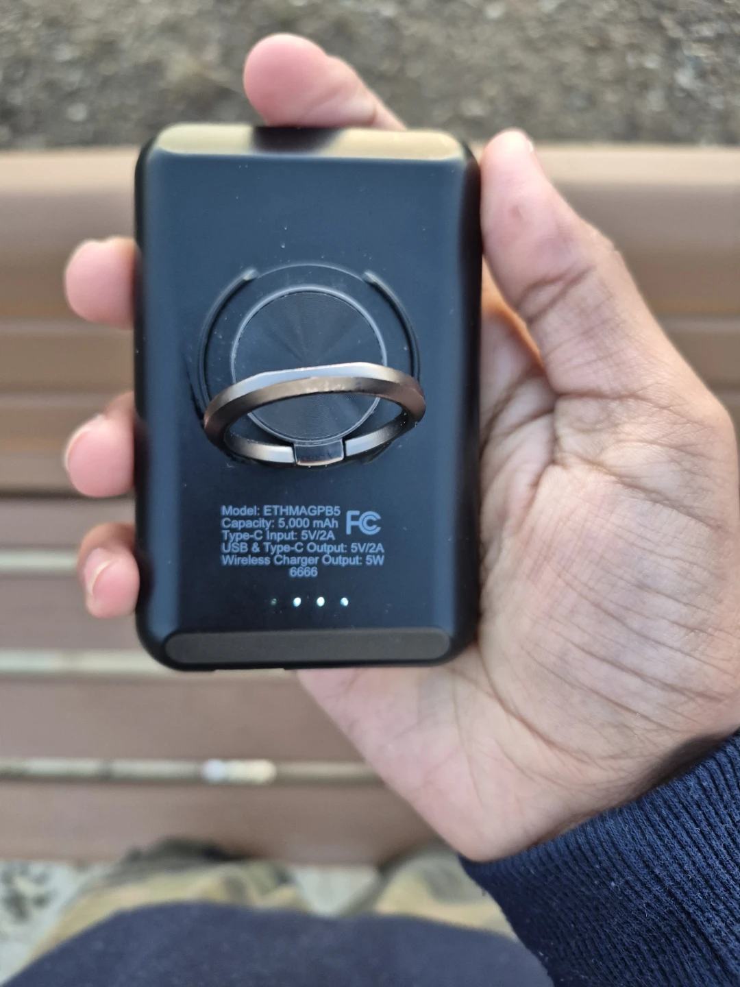 5,000 mAh Power Bank with Wireless Charger Price is negotiable - photo 4
