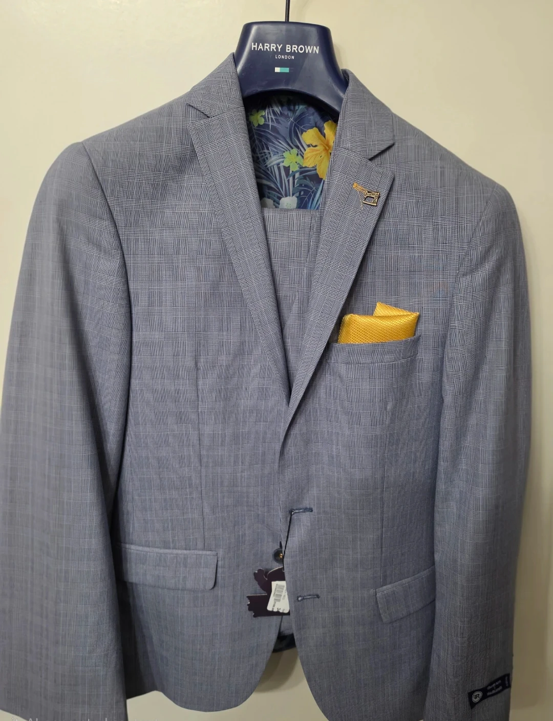 Thomson & Richards Grey/Reg 3PC Suit (NWT)
