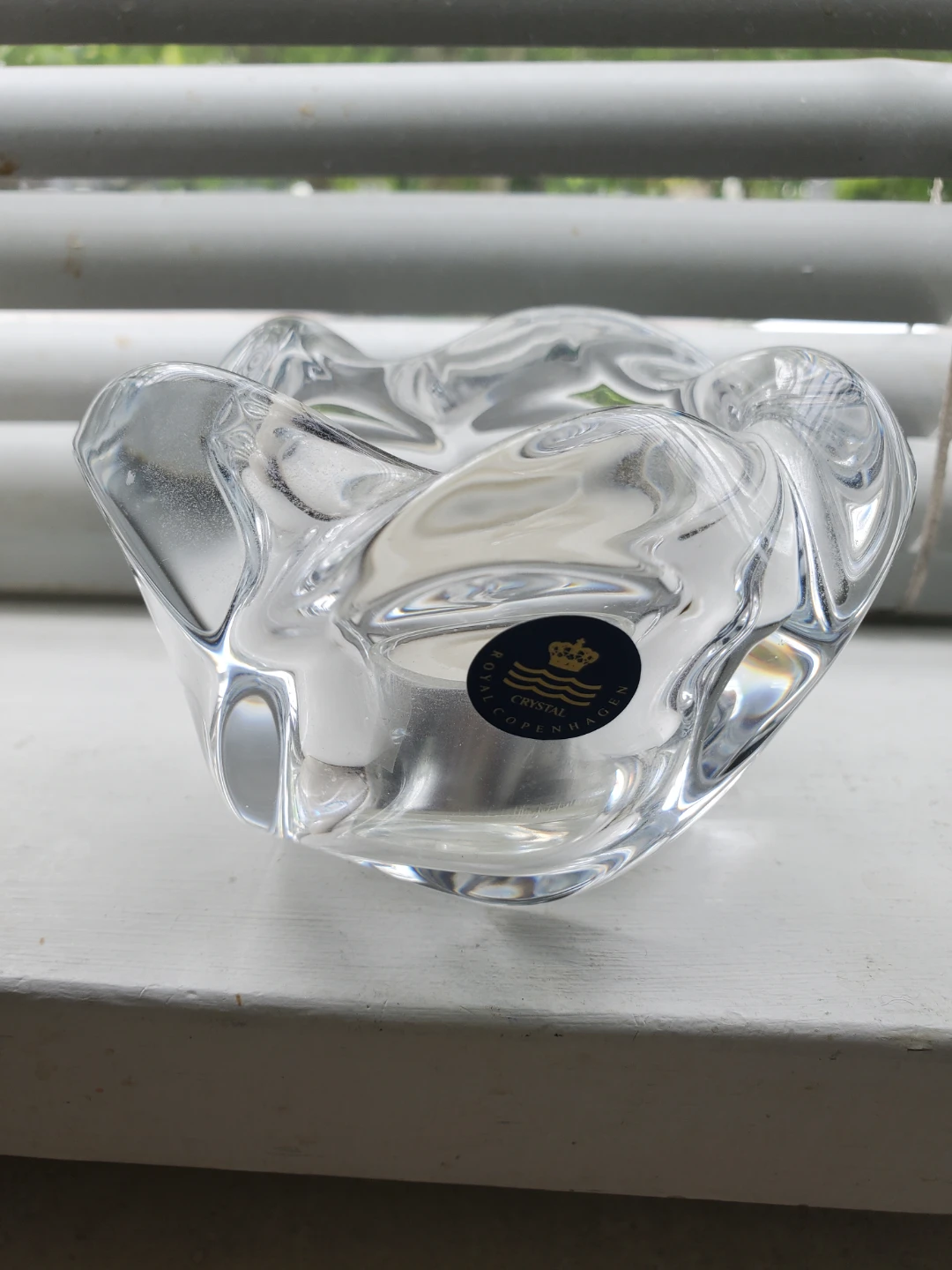 Royal Copenhagen Crystal Candle Holder - photo 2