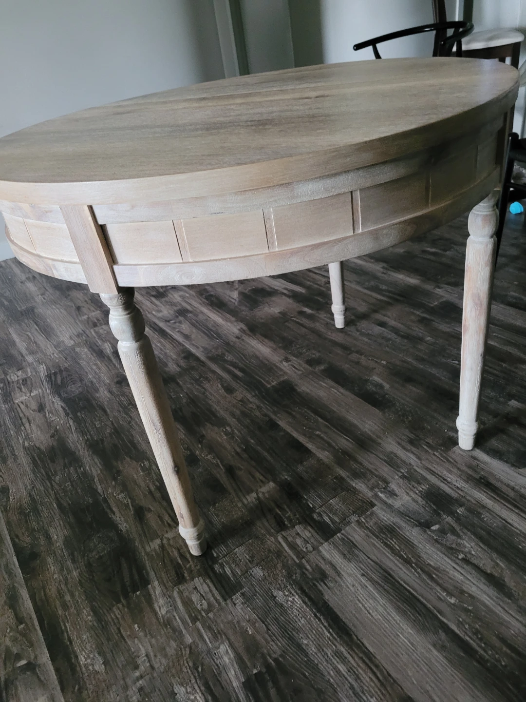 Round Wood Dining Table - photo 4